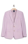 Original Penguin Lilac Solid Notch Lapel Blazer In Lilac
