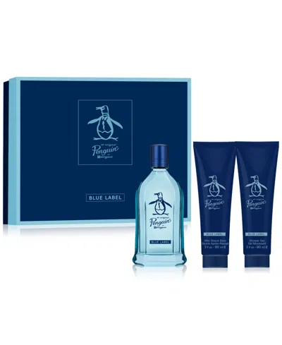 Original Penguin Men's 3-pc. Blue Label Eau De Toilette Gift Set In No Color