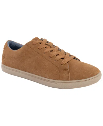 Original Penguin Men's Benny Round-toe Casual Sneakers In Brown