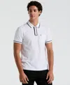 Original Penguin Men's Earl Pique Polo Shirt In White