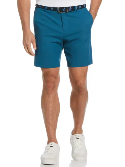 Original Penguin Men's Flat Front Solid Golf Shorts