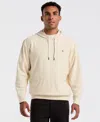 Original Penguin Men's Knit Twill Long Sleeve Hoodie In Neutral