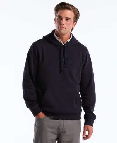 Original Penguin Men's Long Sleeve Hoodie Sweatshirt In Black