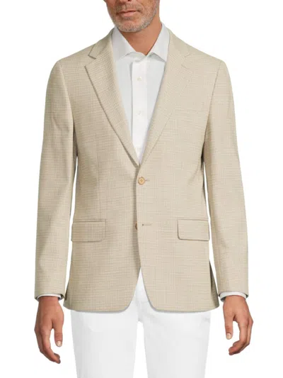 Original Penguin Men's Mini Check Slim Fit Sport Coat
