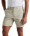 Original Penguin Men's Slim Fit 8" Chino Shorts In Agate Gray