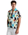 Original Penguin Terry Penguin Camp Shirt In Multi