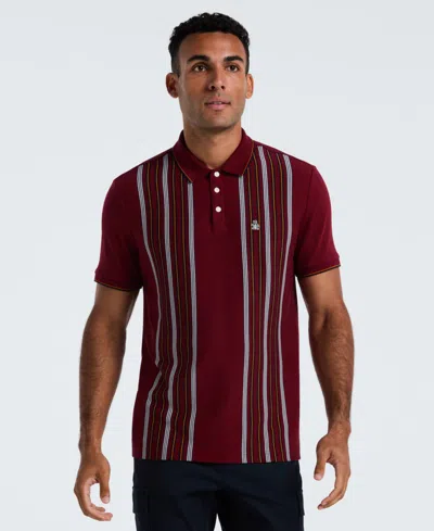 Original Penguin Men's Slim Fit Polo Shirt In Burgundy