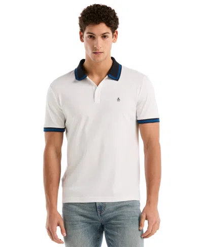 Original Penguin Men's Slim-fit Polo Shirt In White