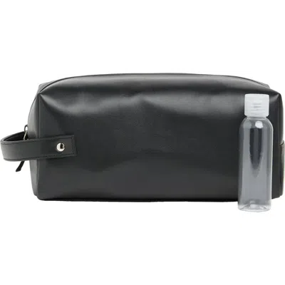 Original Penguin Modern Zip Dopp Case In Black