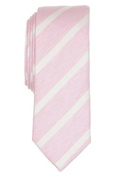 Original Penguin Murphy Stripe Tie In Pink