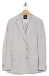 Original Penguin Notch Lapel Sport Coat In Light Grey