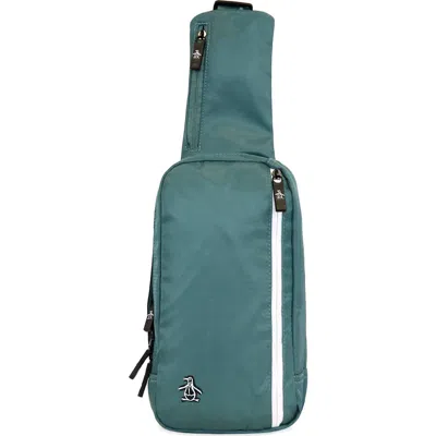 Original Penguin Pete Sling Bag In White