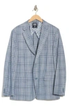 Original Penguin Plaid Notch Lapel Blazer
