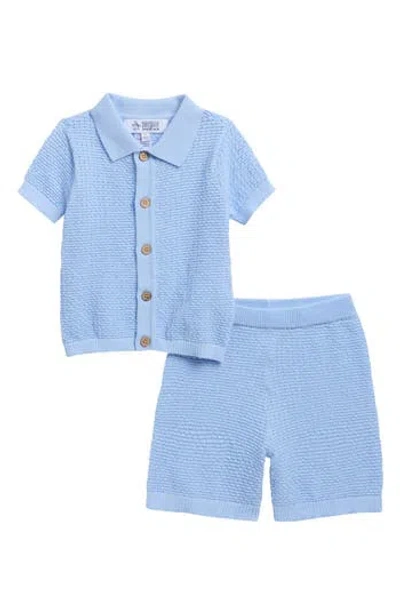 Original Penguin Kids'  Polo Sweater & Shorts Set In Multi