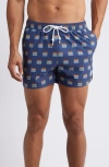 Original Penguin Rainbow Swim Short In Sargasso Sea