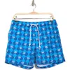 Original Penguin Print Volley Swim Trunks