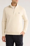 Original Penguin Quilt Stitch Button Half Jacket In White
