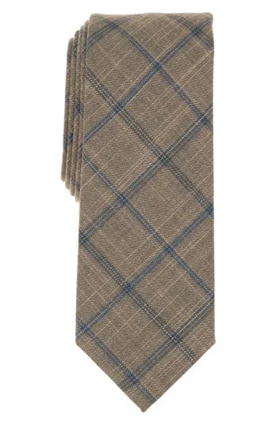 Original Penguin Repola Plaid Tie In Brown