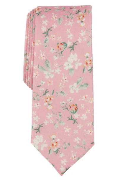 Original Penguin Sandoval Floral Tie In Pink