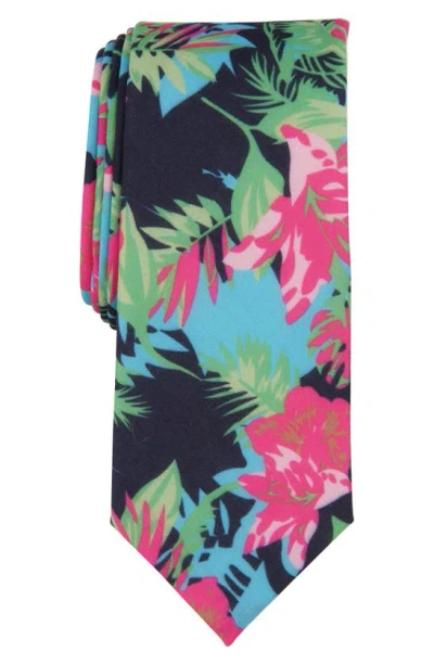 Original Penguin Shoplay Floral Tie In Multi