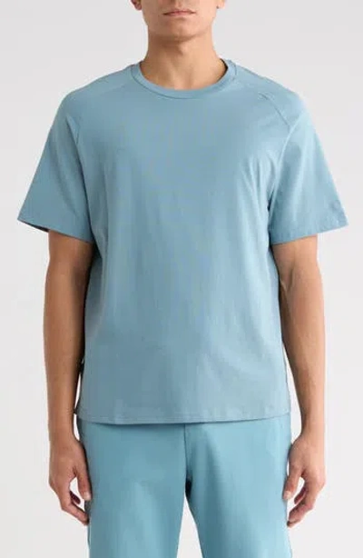 Original Penguin Short Raglan Sleeve T-shirt In Blue