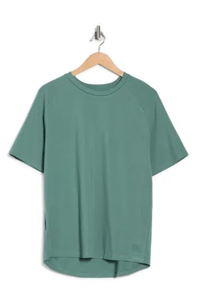 Original Penguin Short Raglan Sleeve T-shirt In Green