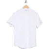 Original Penguin Short Sleeve Stretch Seersucker Button-down Shirt