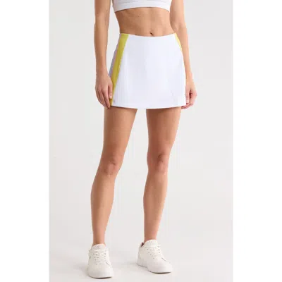 Original Penguin Side Stripe Skirt In White