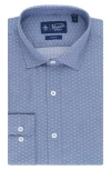 Original Penguin Slim Fit Dobby Chambray Dress Shirt In Indigo