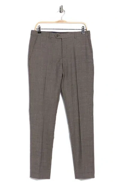 Original Penguin Slim Fit Flat Front Dress Pants In Gray