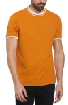 ORIGINAL PENGUIN ORIGINAL PENGUIN SLIM FIT PIQUÉ KNIT RINGER T-SHIRT