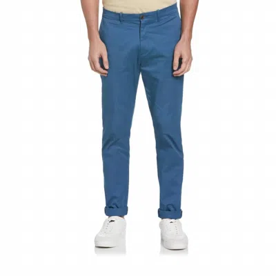 Original Penguin Slim Fit Premium Basic Chino Pants In Mightnight In Blue