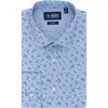 Original Penguin Slim Fit Stretch Cotton Button-up Shirt In Blue