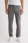 Original Penguin Slim Lux French Terry Chino Pants In Gray