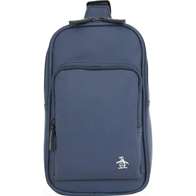 Original Penguin Sling Crossbody Bag In Blue