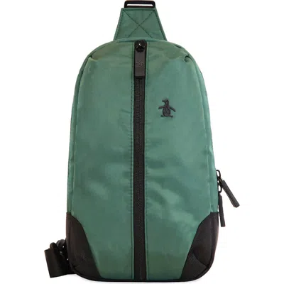 Original Penguin Sling Crossbody Bag In White
