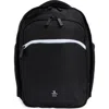 Original Penguin Soft Nylon Backpack In Black