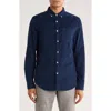 Original Penguin Jasper Flannel Button-up Shirt In Green