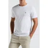 Original Penguin Solid Organic Cotton T-shirt In Bright White