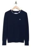 Original Penguin Solid Sweater In Blue