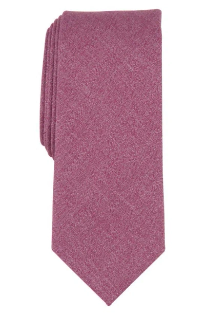 Original Penguin Soria Solid Tie In Magenta
