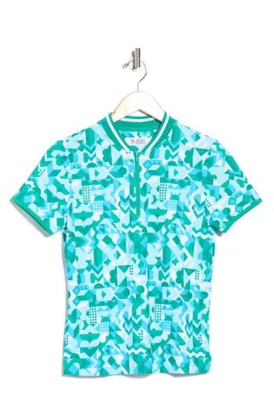 Original Penguin Spliced Geo Performance Polo In Multi