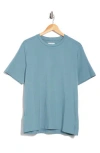 Original Penguin Sport Crewneck Stretch Cotton T-shirt In Blue
