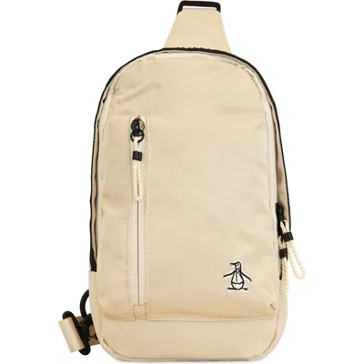 Original Penguin Sport Crossbody Bag In White
