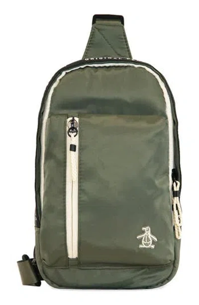Original Penguin Sport Crossbody Bag In Red