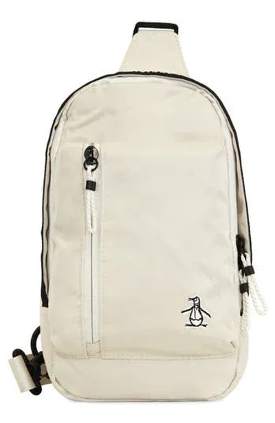 Original Penguin Sport Crossbody Bag In White