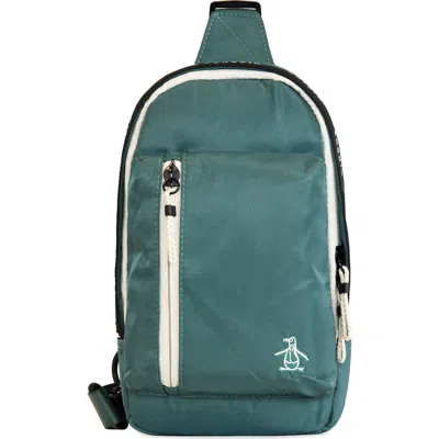 Original Penguin Sport Crossbody Bag In Green