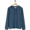 Original Penguin Sport Midweight Hoodie In Blue