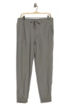 Original Penguin Sport Zip Hem Crossover Joggers In Gray