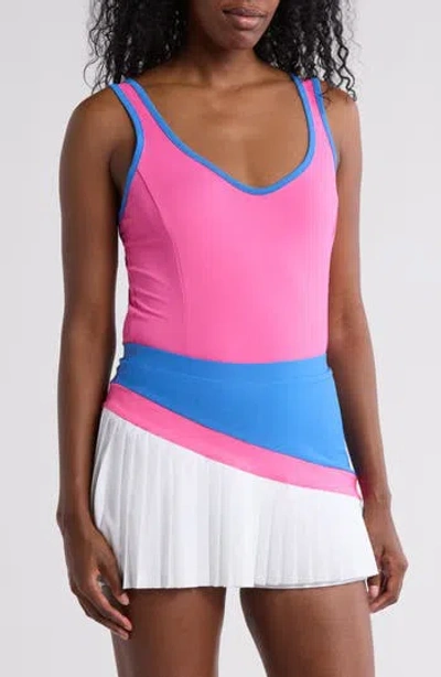 Original Penguin Sweetheart Tank In Cheeky Pink